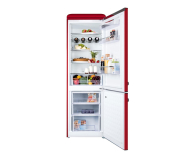 Lodówka ETA Storio 253190030E 192cm Czerwona Retro 300L - 1522782 - zdjęcie 3